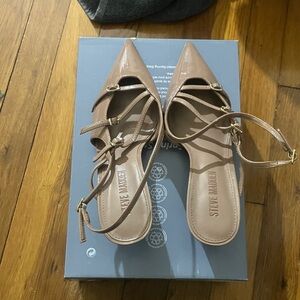 Steve Madden Nude Strappy Heels